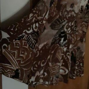 Coldwater Creek slinky, flared skirt! 14-16 on tag